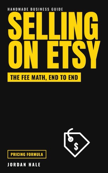 Selling on Etsy by Jordan Hale, book cover
